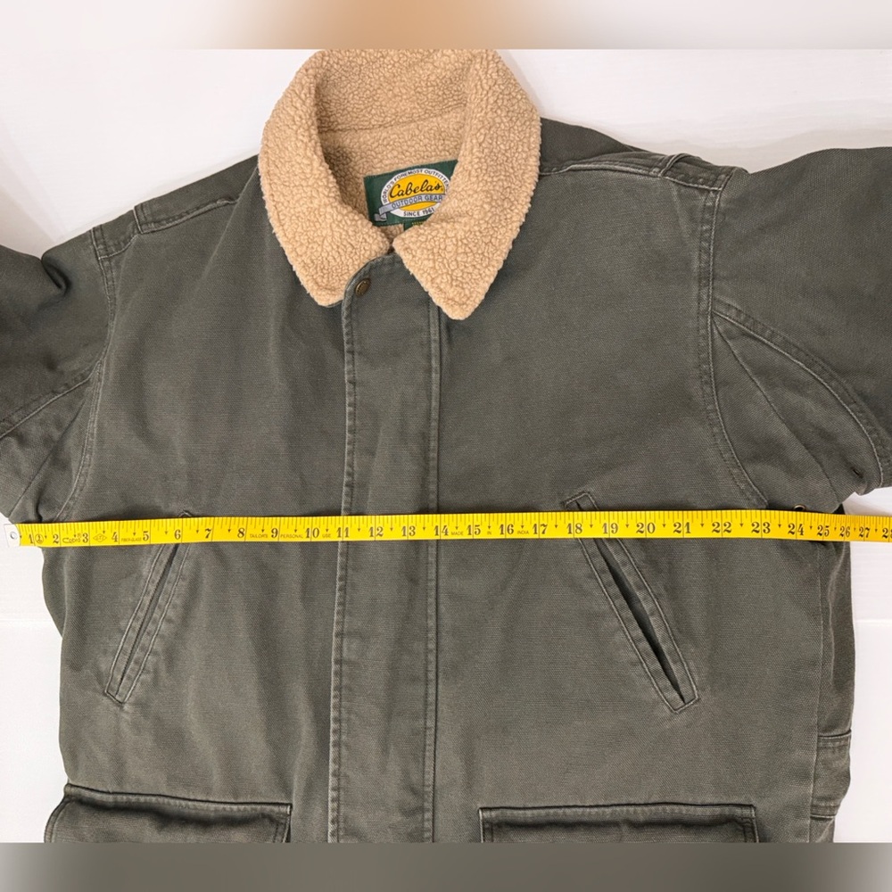 Cabela's Canvas Barn Chore FieldUtility Jacket Sherpa Fleece Insert - Large Tall - Picture 14 of 16
